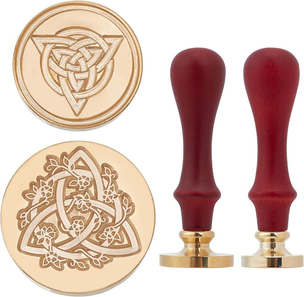Wax Seal Stamp Set - 2 Set Celtic Knot Wax Seal