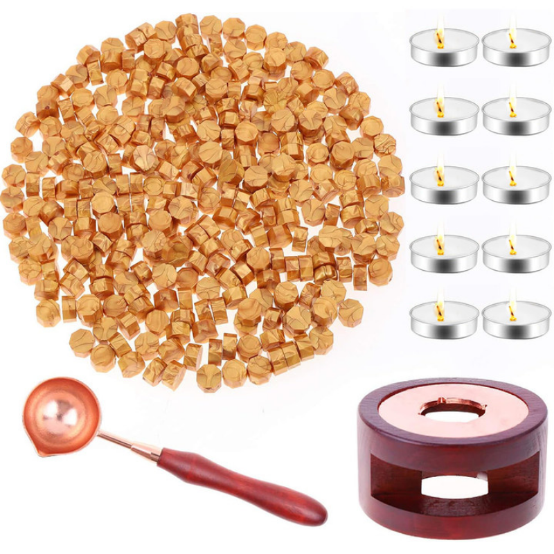 Wax Seal Set Includes 200 Gold - Wax Seal Stamp Set recensione e prezzo