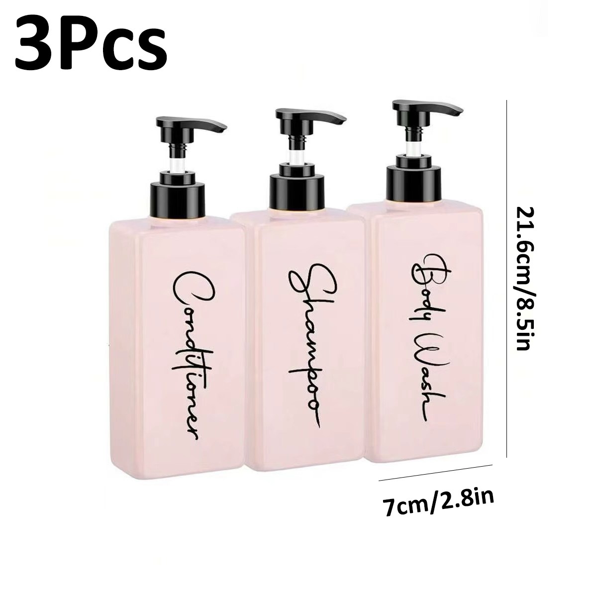 3-Pack 400ml Soap Dispenser wi - Gel Refill Pack recensione e prezzo