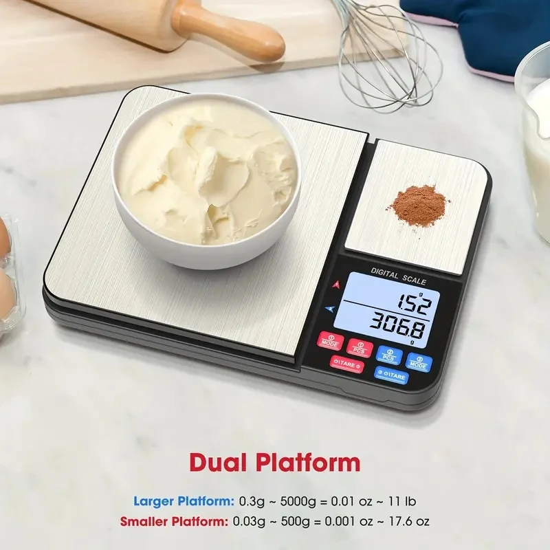 1pc Digital Kitchen Scale for  - Tape Dispenser Weighted recensione e prezzo