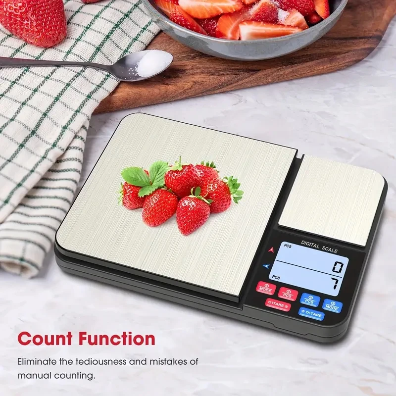 1pc Digital Kitchen Scale for  - Tape Dispenser Weighted recensione e prezzo