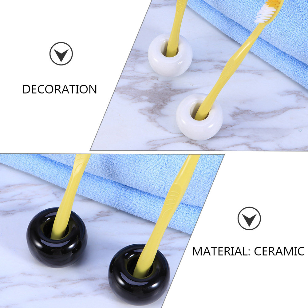 4Pcs Ceramic Toothbrush Stand  - Pen Rest Single recensione e prezzo