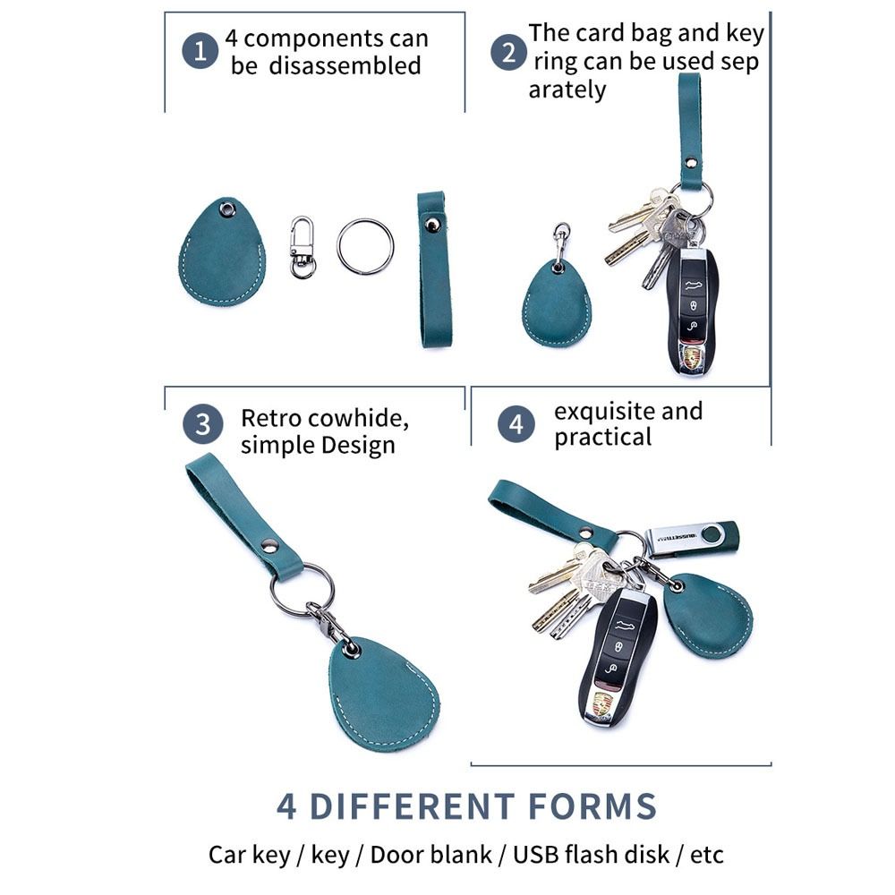 Leather Key Holder Cow Leather - Card Index Box recensione e prezzo