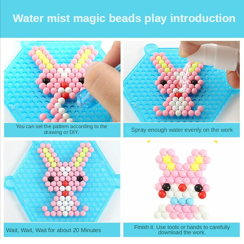 Magical Water Sticky Beads Toy - Paper Weight Crystal recensione e prezzo