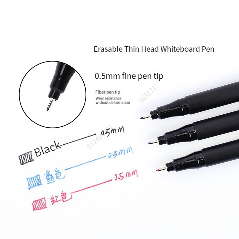 1/3PCS 0.5mm Dry Erase Art Mar - Correction Pen Fine recensione e prezzo