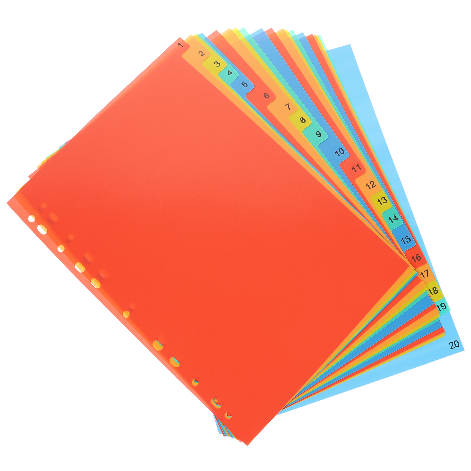 A4 Index Pages Plastic Binder  - Tab Divider A4 recensione e prezzo