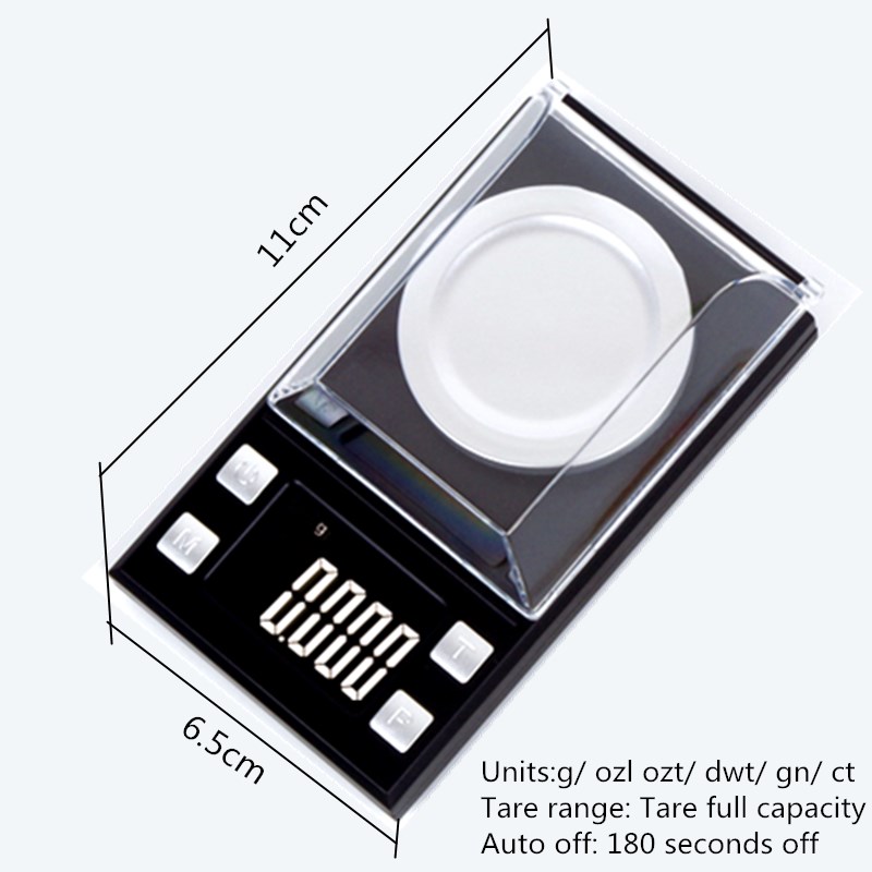 20/50/100g 0.001g Digital Jewe - Tape Dispenser Weighted recensione e prezzo