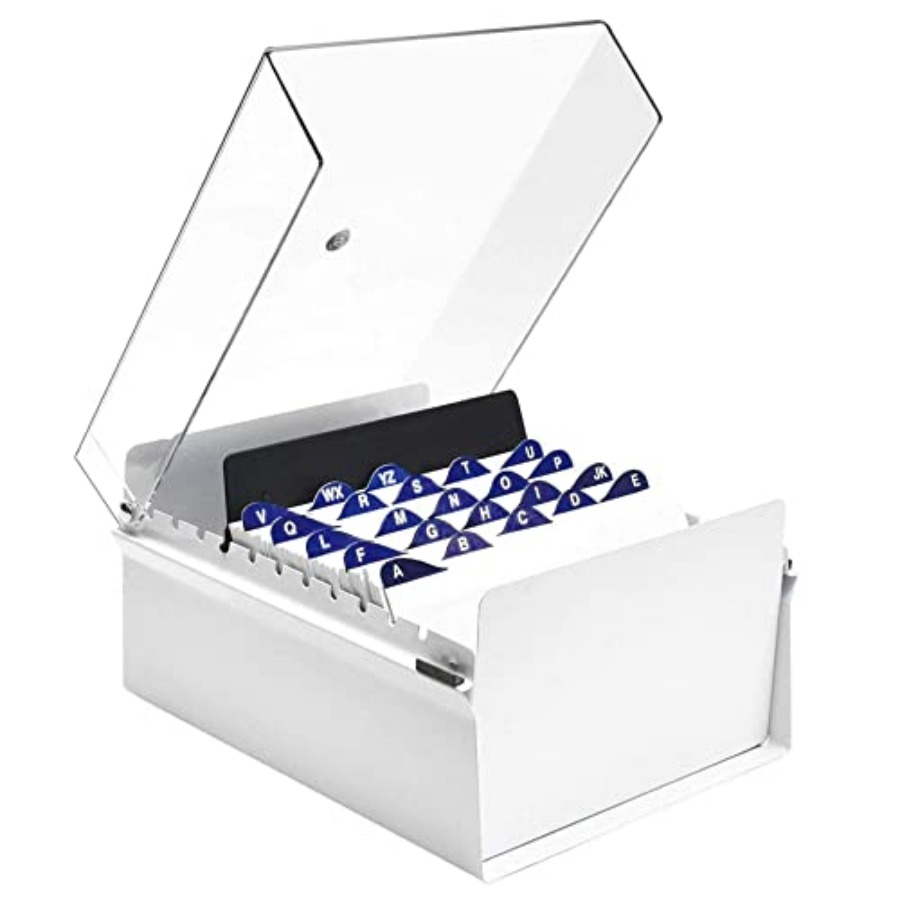 5 X 8 Card File Holder Organiz - Card Index Box recensione e prezzo