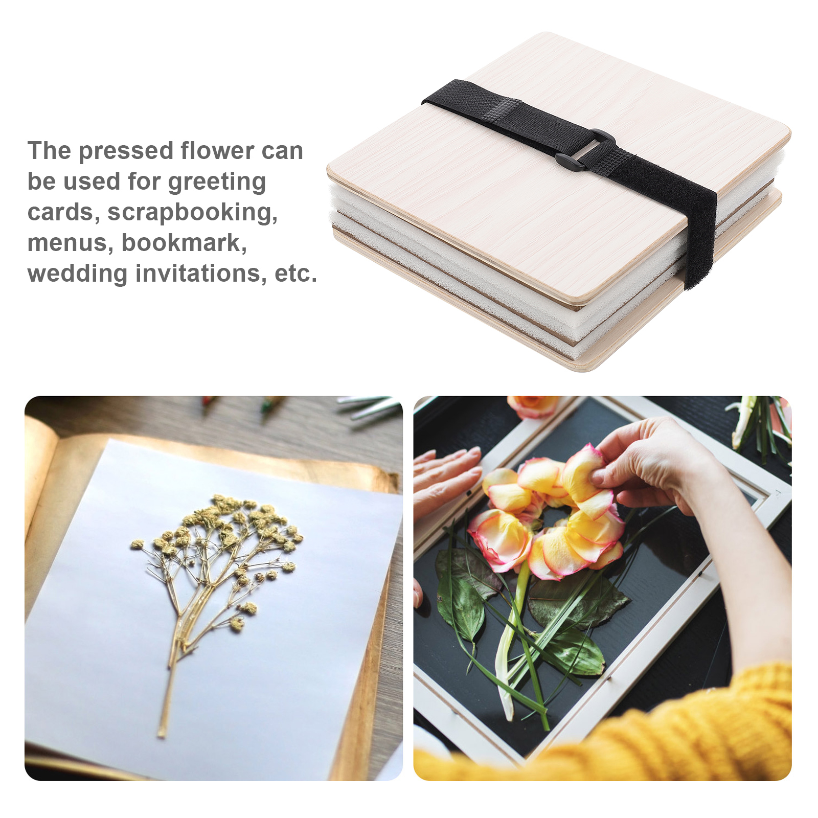 1 set Flower Press Kit Plant L - Ink Blotter Paper recensione e prezzo