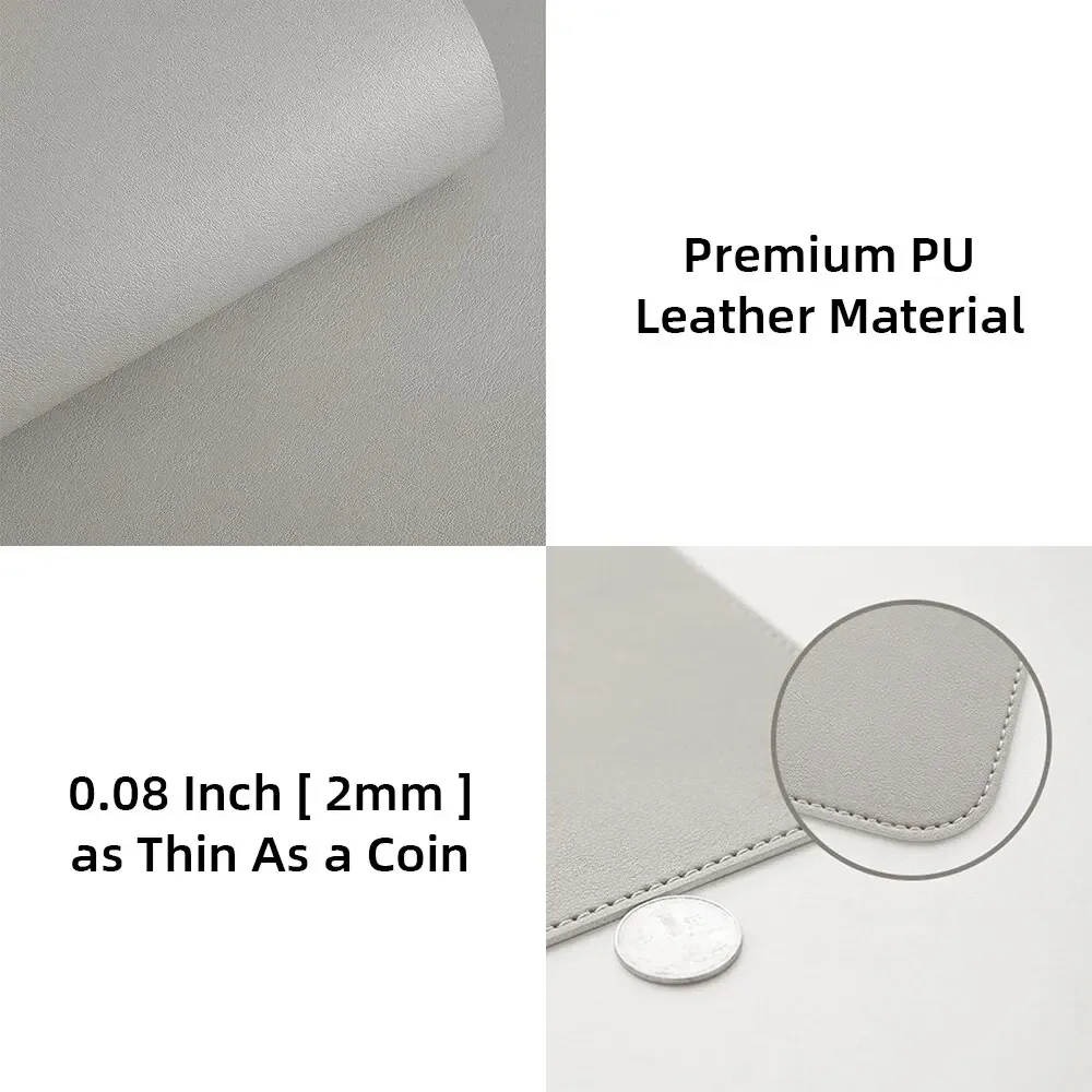 1 Pcs Large Size 60*30mm Offic - Leather Desk Pad recensione e prezzo
