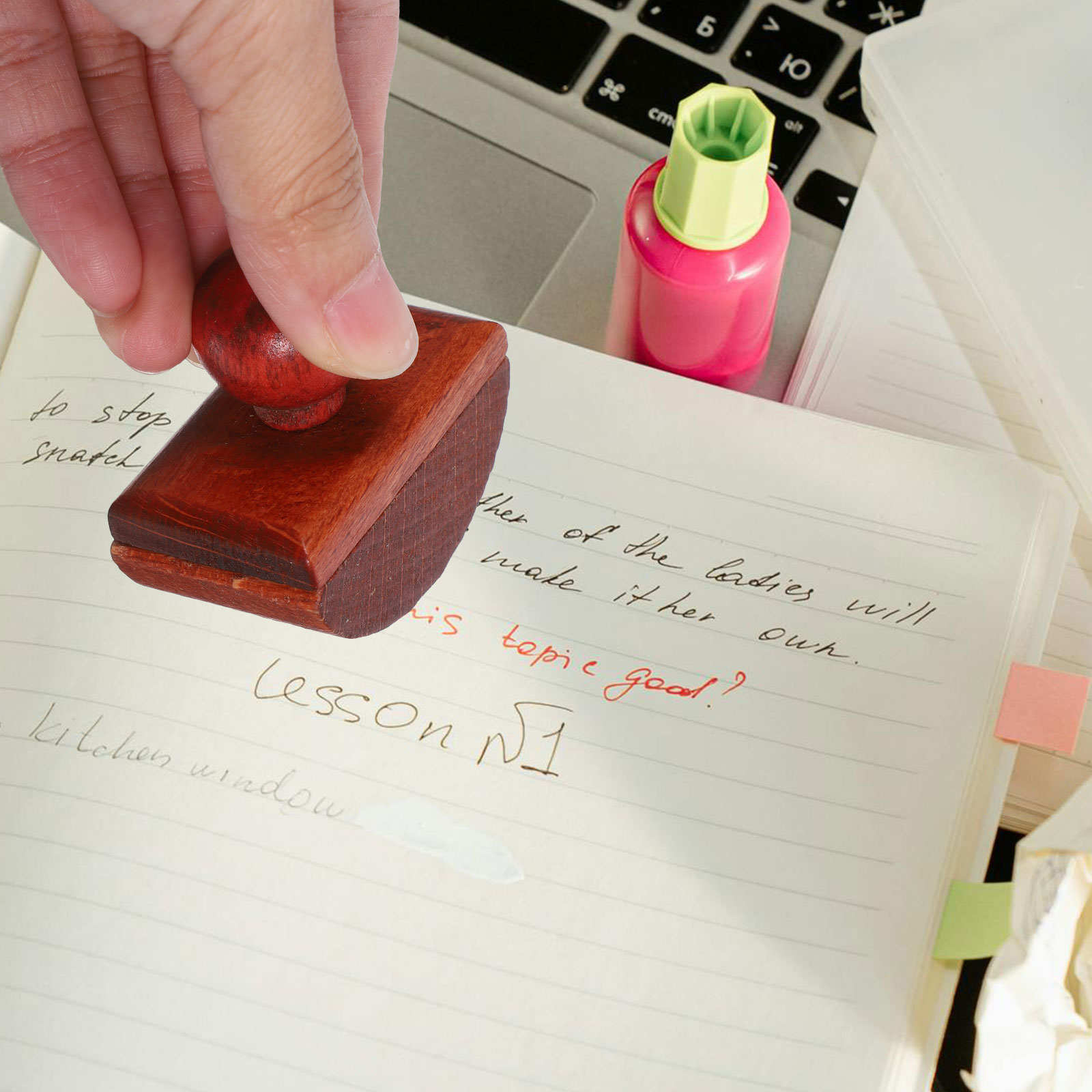Wooden Rocker Blotter Ink Abso - Ink Blotter Paper recensione e prezzo