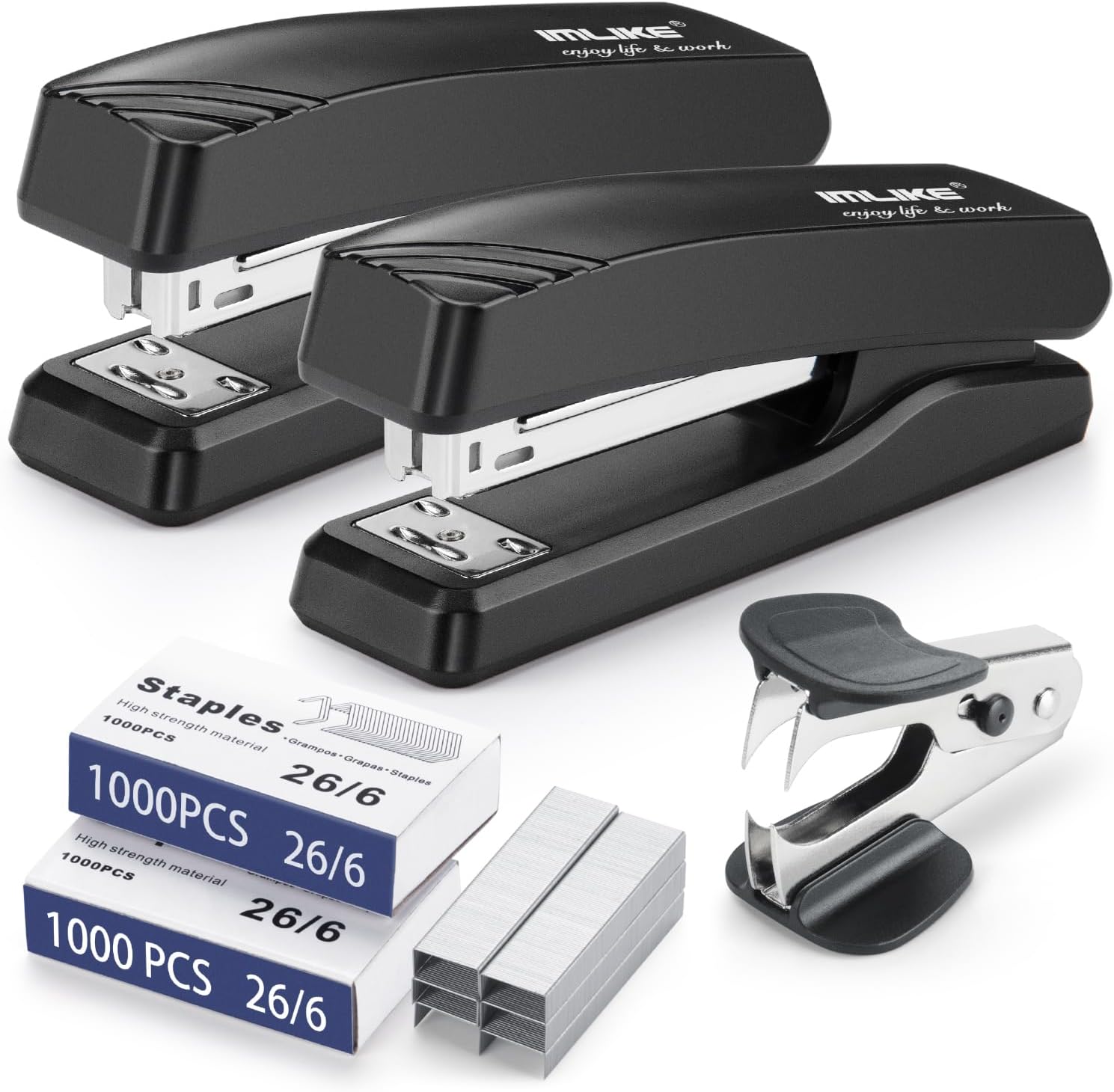 Half Strip Desk Stapler 2-Pack - Stapler Half Strip recensione e prezzo