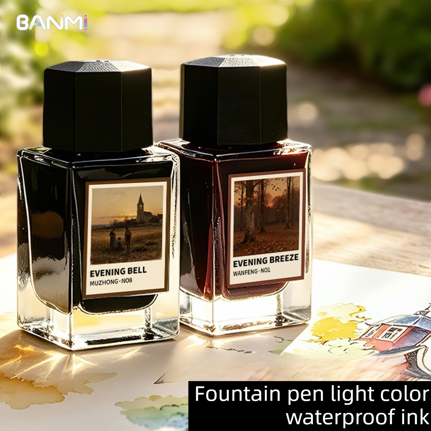 BANMI 10 Color Fountain Pens I - Fountain Pen Bottled Ink recensione e prezzo