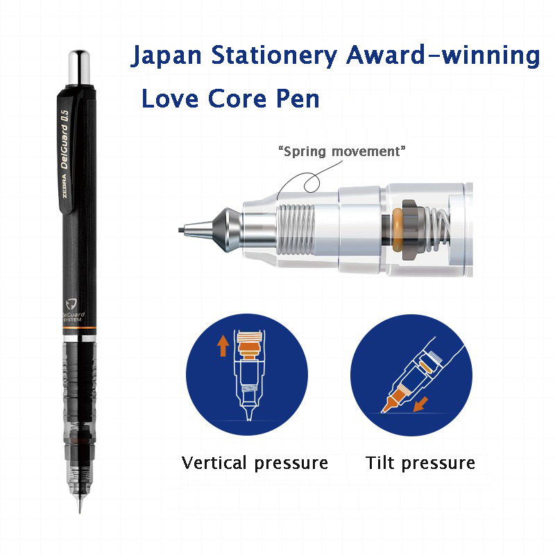 ZEBRA DelGuard Mechanical Penc - Mechanical Pencil 0.3 recensione e prezzo