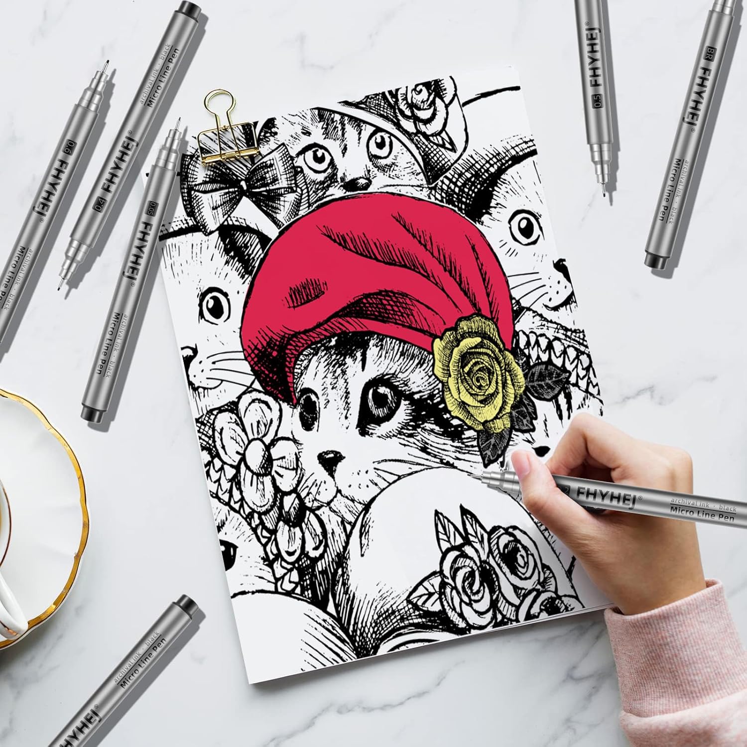 Micro Fineliner Drawing Art Pe - Archive Box Set recensione e prezzo
