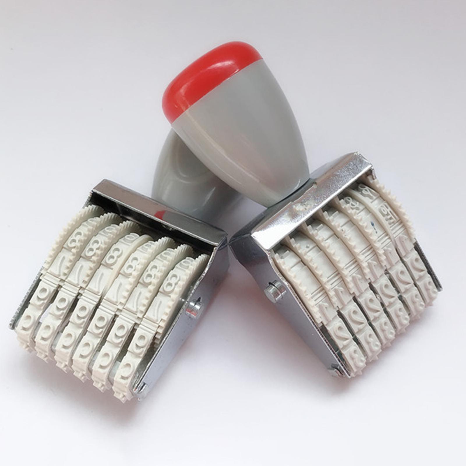 Rubber 6 digits Roller Stamp N - Rubber Date Stamp recensione e prezzo