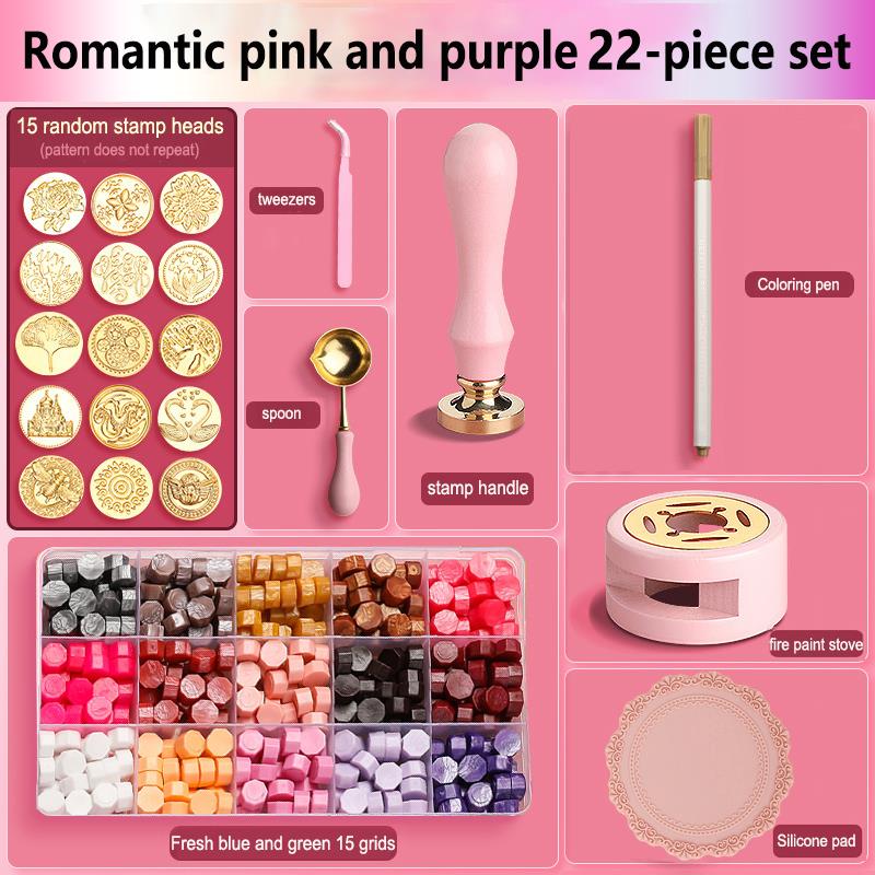 Wax Seal Stamp Set Lacquered S - Wax Seal Stamp Set recensione e prezzo