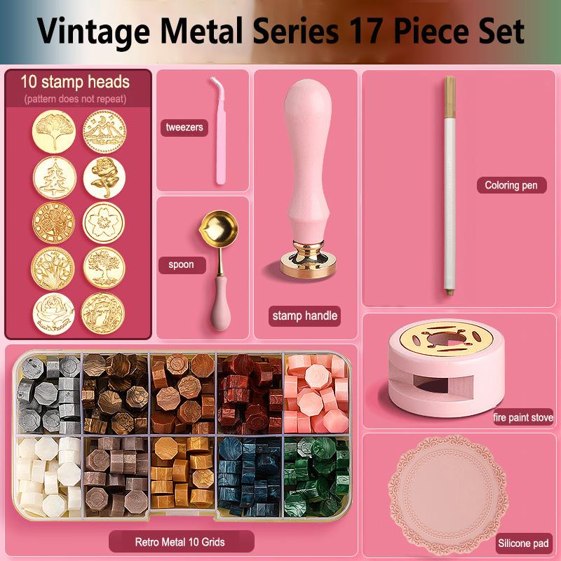Wax Seal Stamp Set Lacquered S - Wax Seal Stamp Set recensione e prezzo