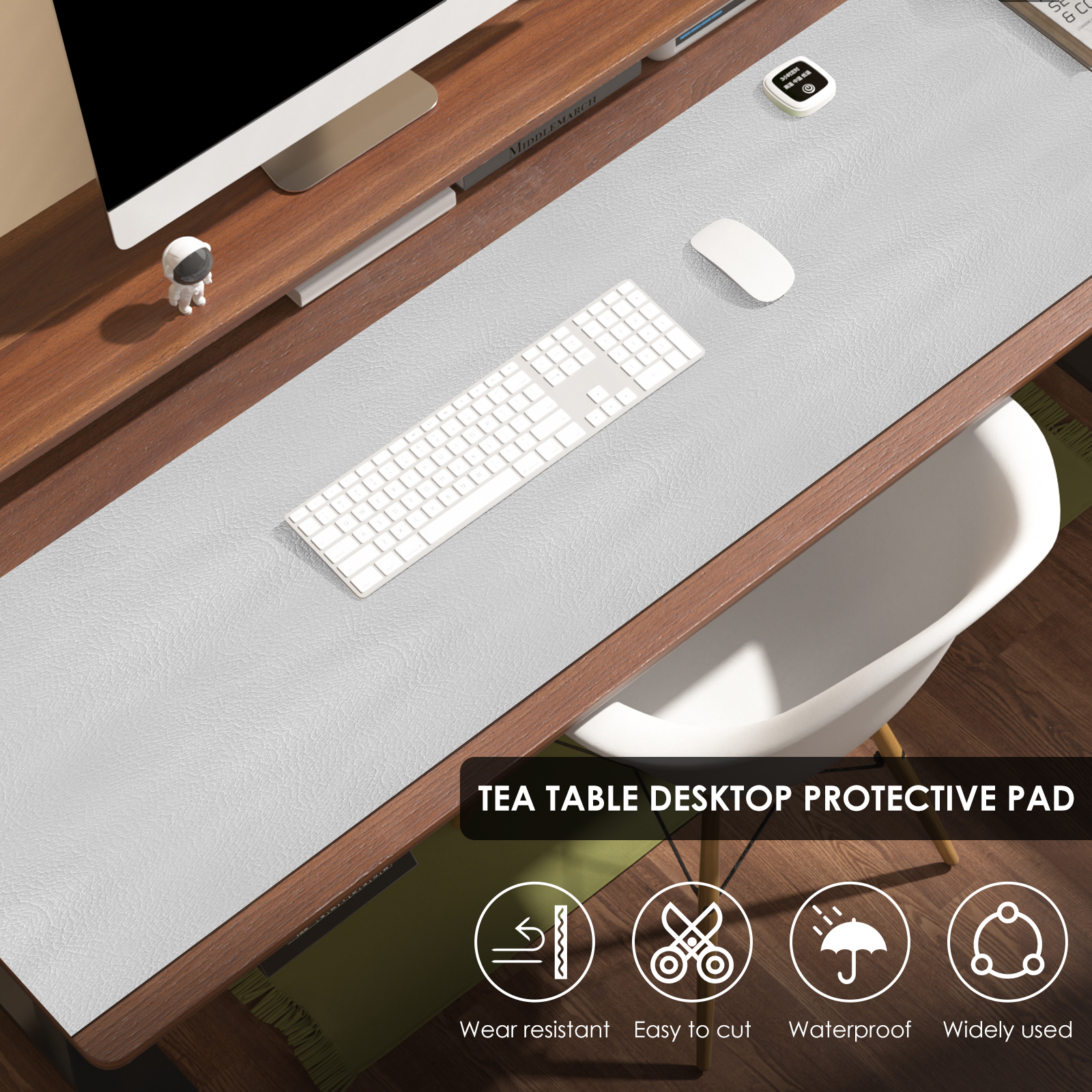 63Inch Waterproof Desk Mat PVC - Leather Desk Pad recensione e prezzo
