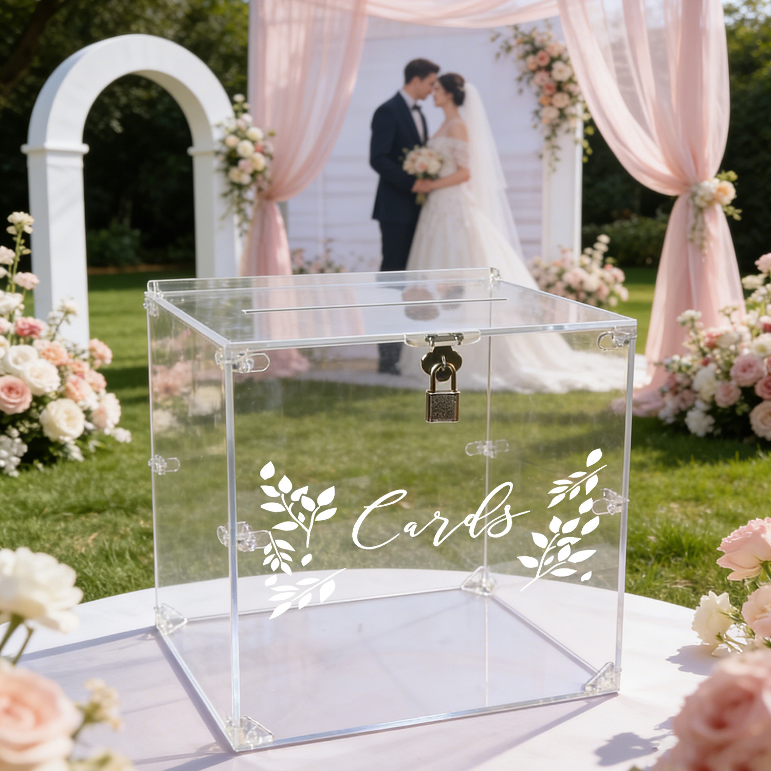 Acrylic Wedding Card Boxes wit - Card Index Box recensione e prezzo
