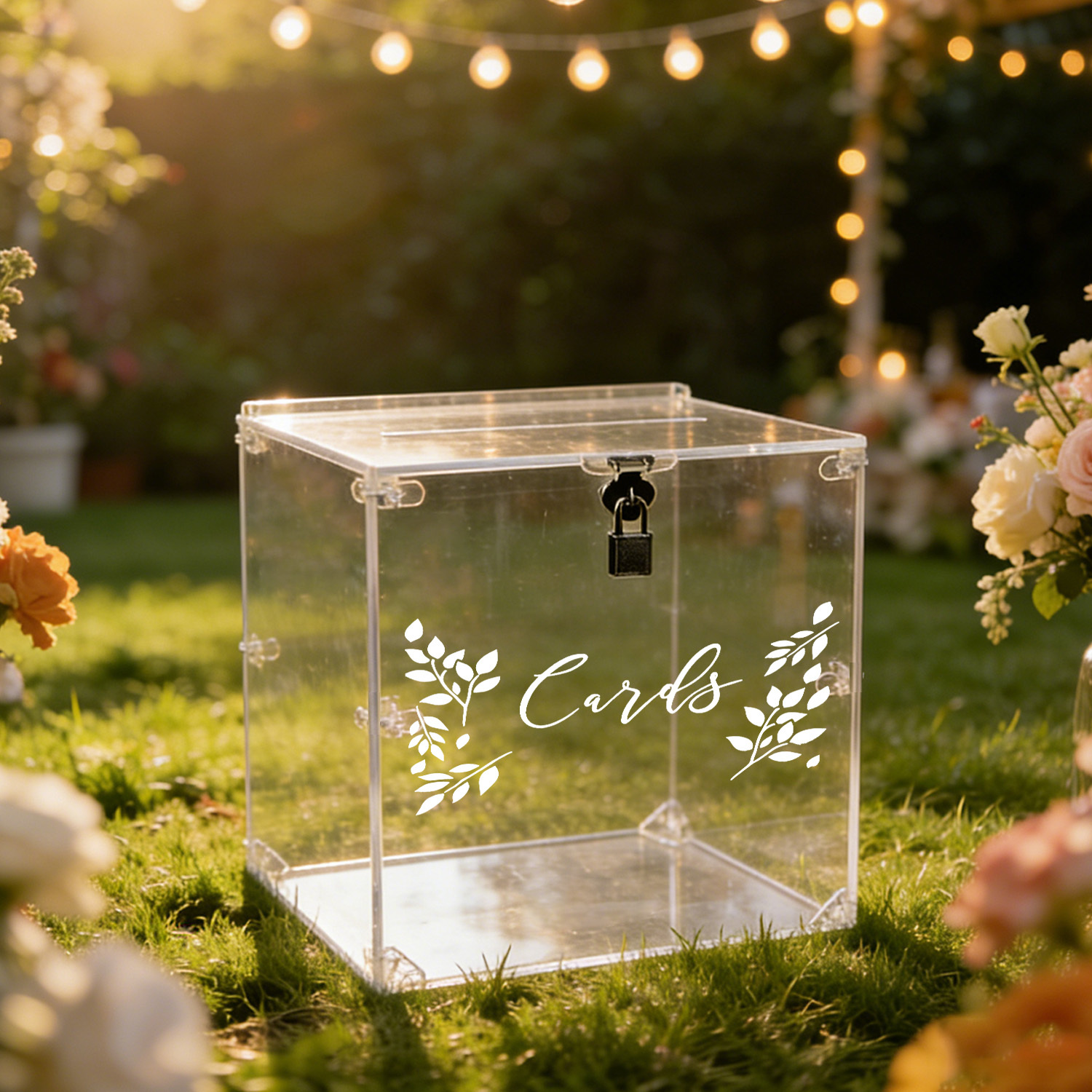 Acrylic Wedding Card Boxes wit - Card Index Box recensione e prezzo