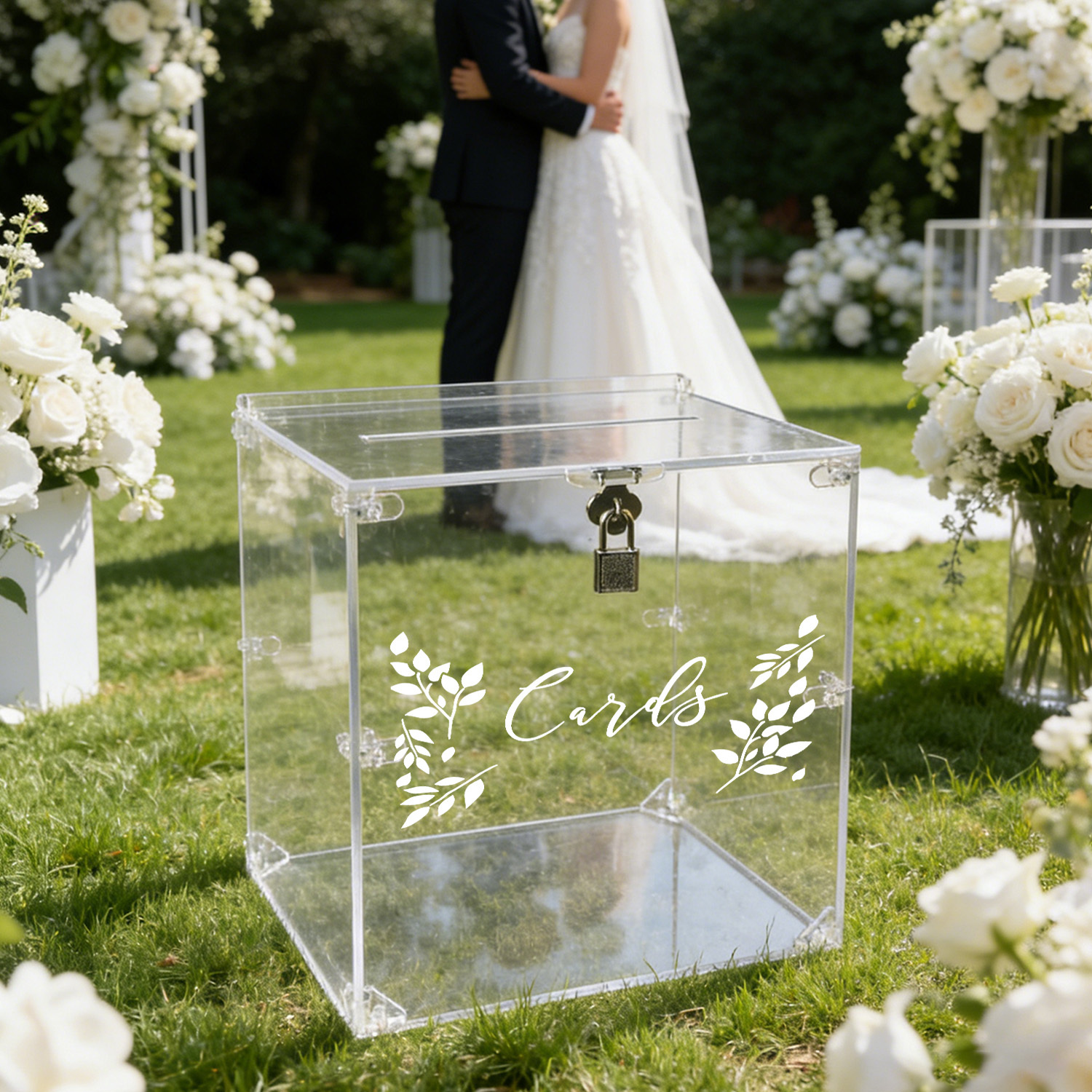 Acrylic Wedding Card Boxes wit - Card Index Box recensione e prezzo