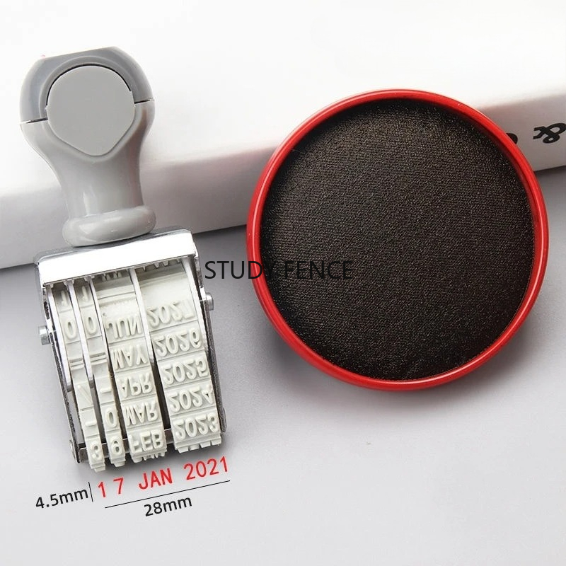 Portable English Date Stamp fo - Rubber Date Stamp recensione e prezzo