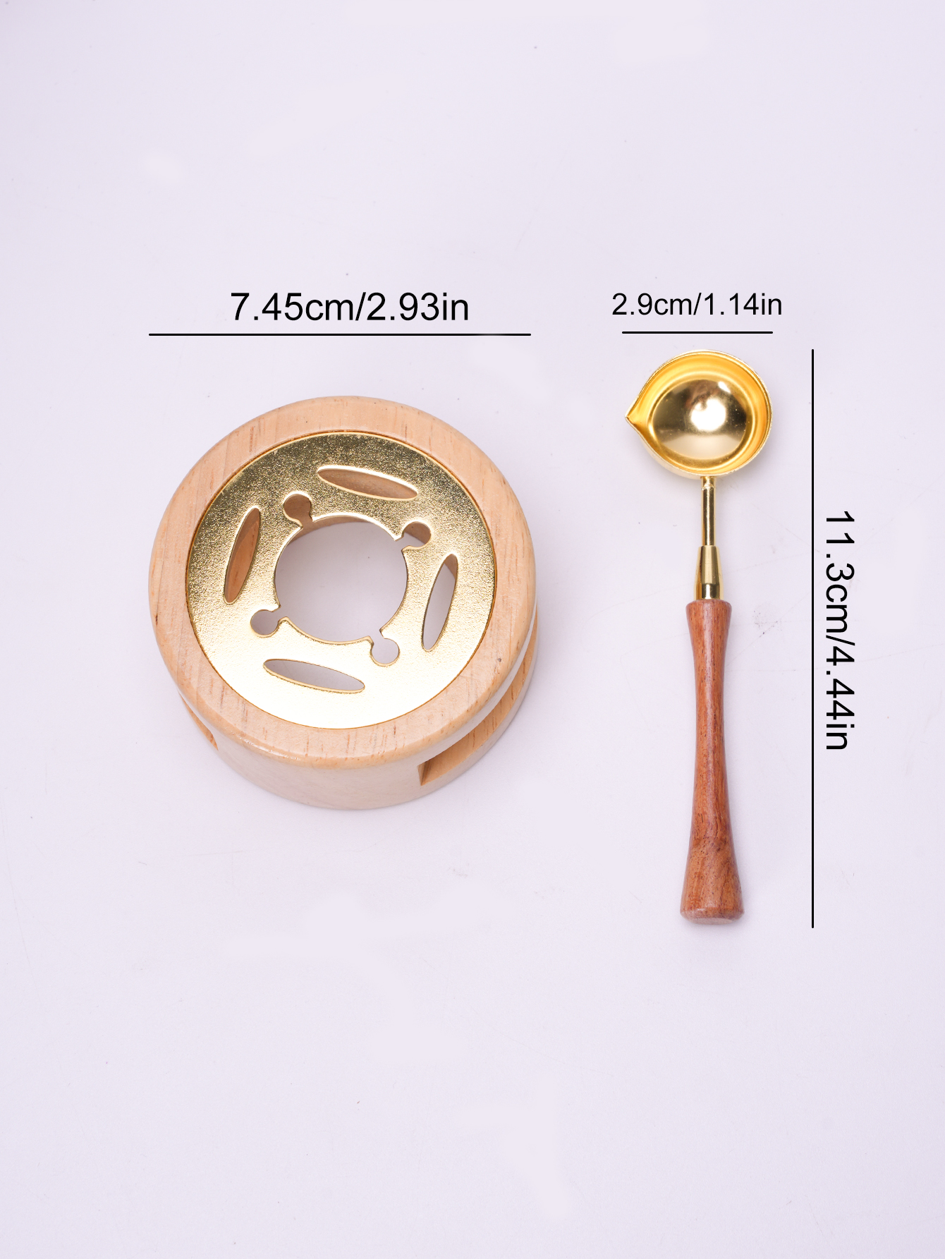 1set Wax Seal Set Wood Wax Mel - Wax Seal Stamp Set recensione e prezzo