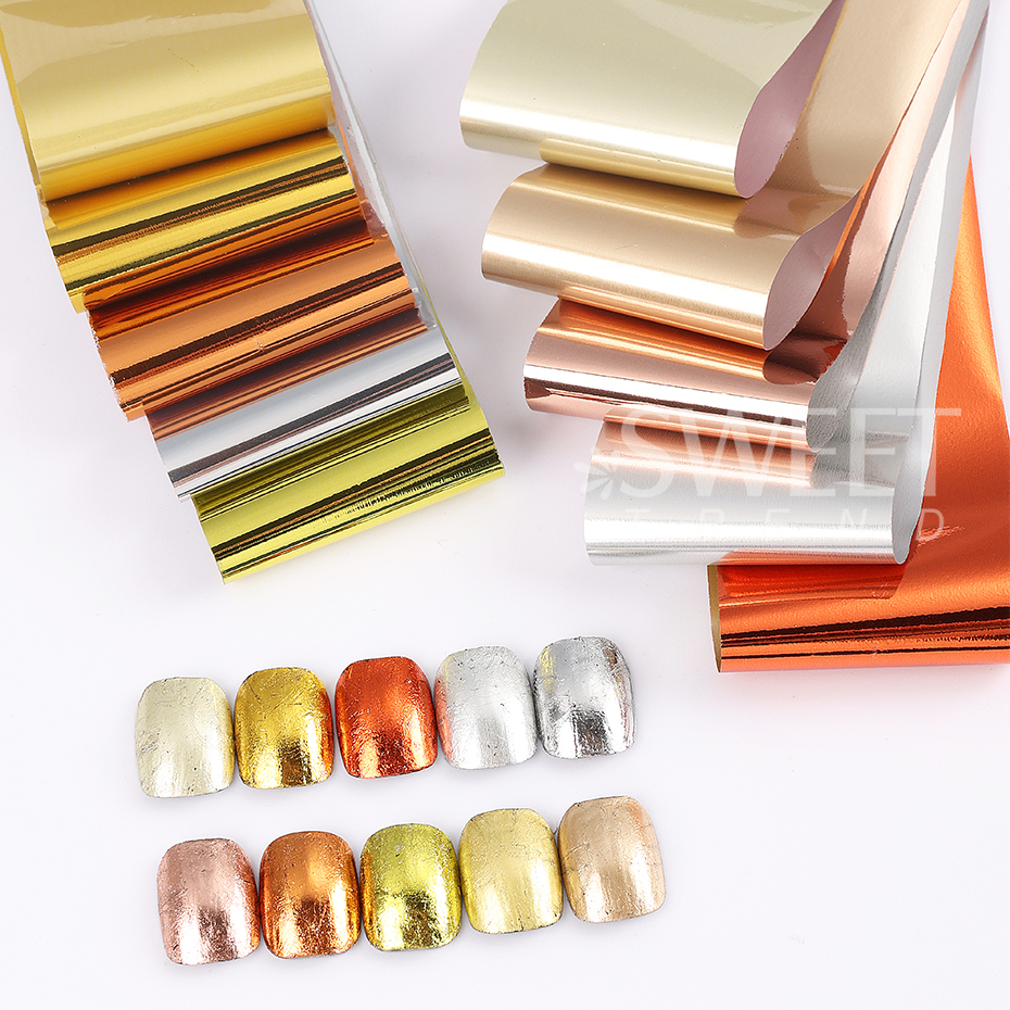 10pcs Metallic Nail Transfer F - Gel Refill Pack recensione e prezzo