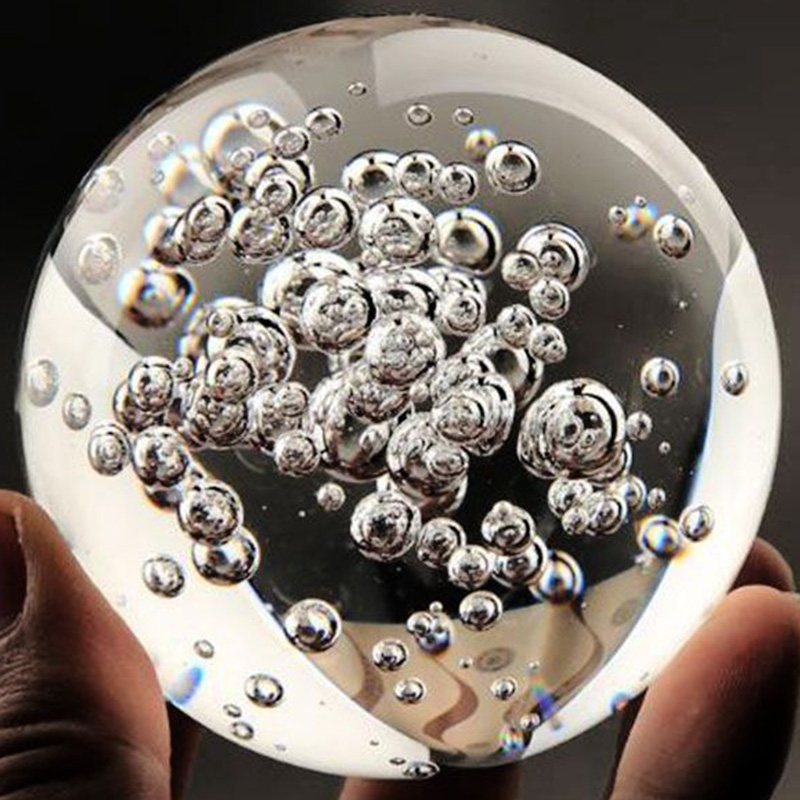 40/60/80MM Clear Bubble Crysta - Paper Weight Crystal recensione e prezzo