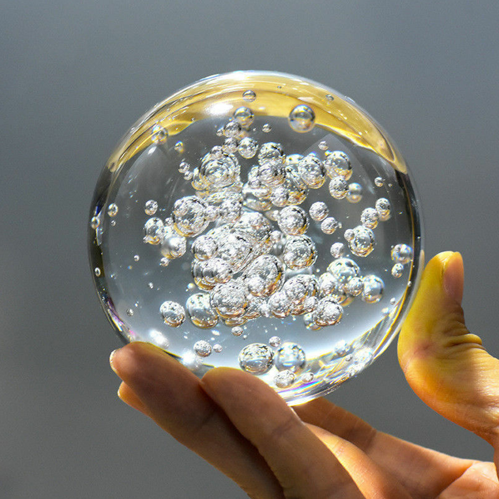 40/60/80MM Clear Bubble Crysta - Paper Weight Crystal recensione e prezzo
