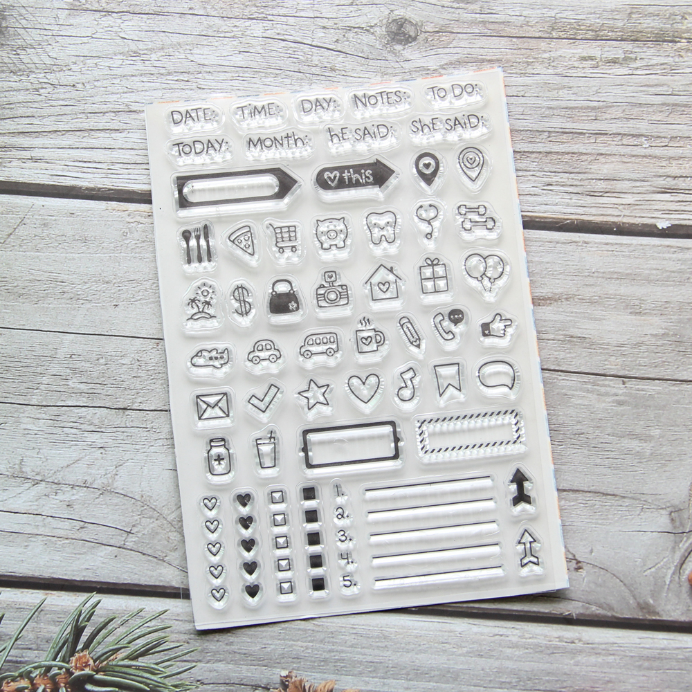 KLJUYP Date Transparent Clear  - Rubber Date Stamp recensione e prezzo