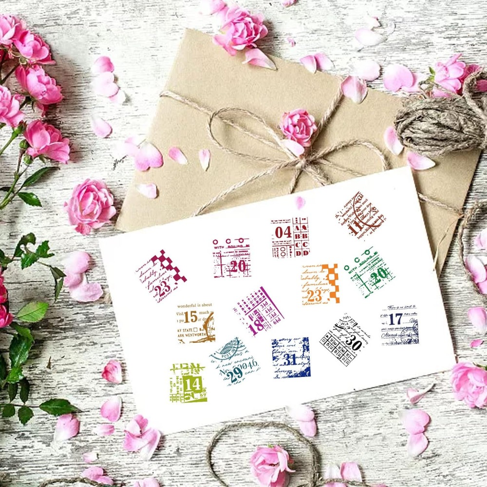 1Sheet Vintage Date Clear Stam - Rubber Date Stamp recensione e prezzo