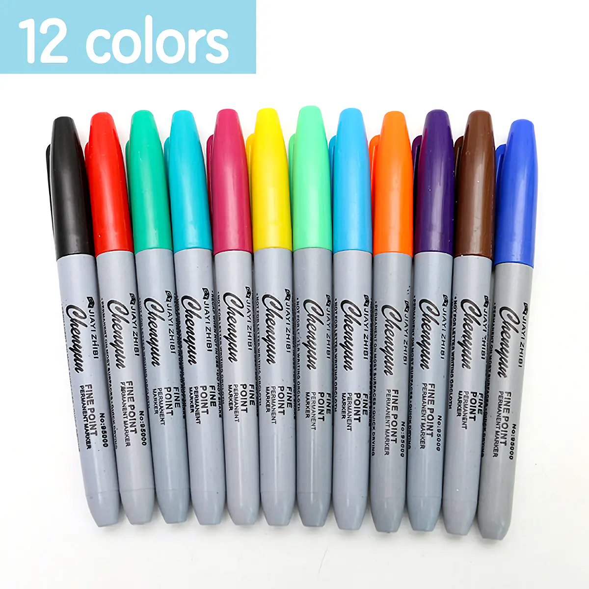 12PCS Permanent Fine Point Pen - Correction Pen Fine recensione e prezzo