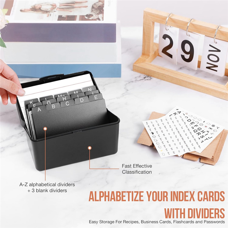 3Inchx5inch Index Card Holder  - Card Index Box recensione e prezzo
