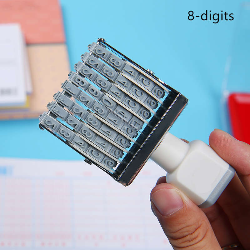 Portable 8/10 Digits Number St - Rubber Date Stamp recensione e prezzo