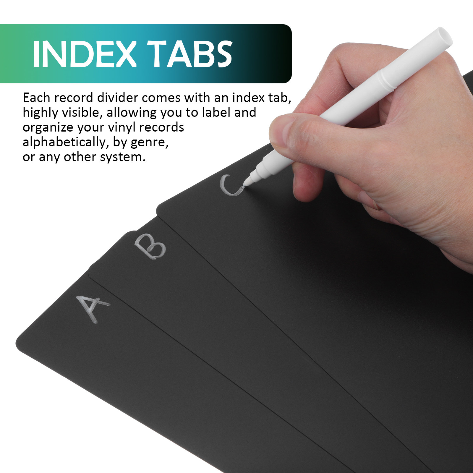 20Pcs Index Card Dividers Alph - Card Index Box recensione e prezzo