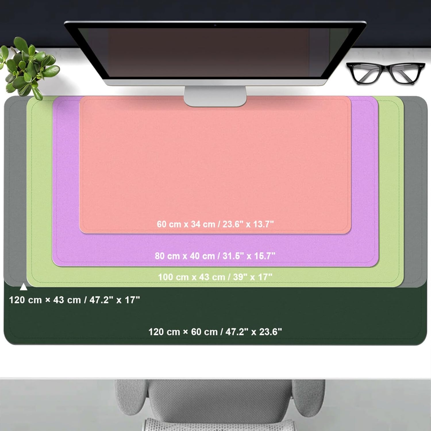 Large Leather Desk Pad Protect - Leather Desk Pad recensione e prezzo