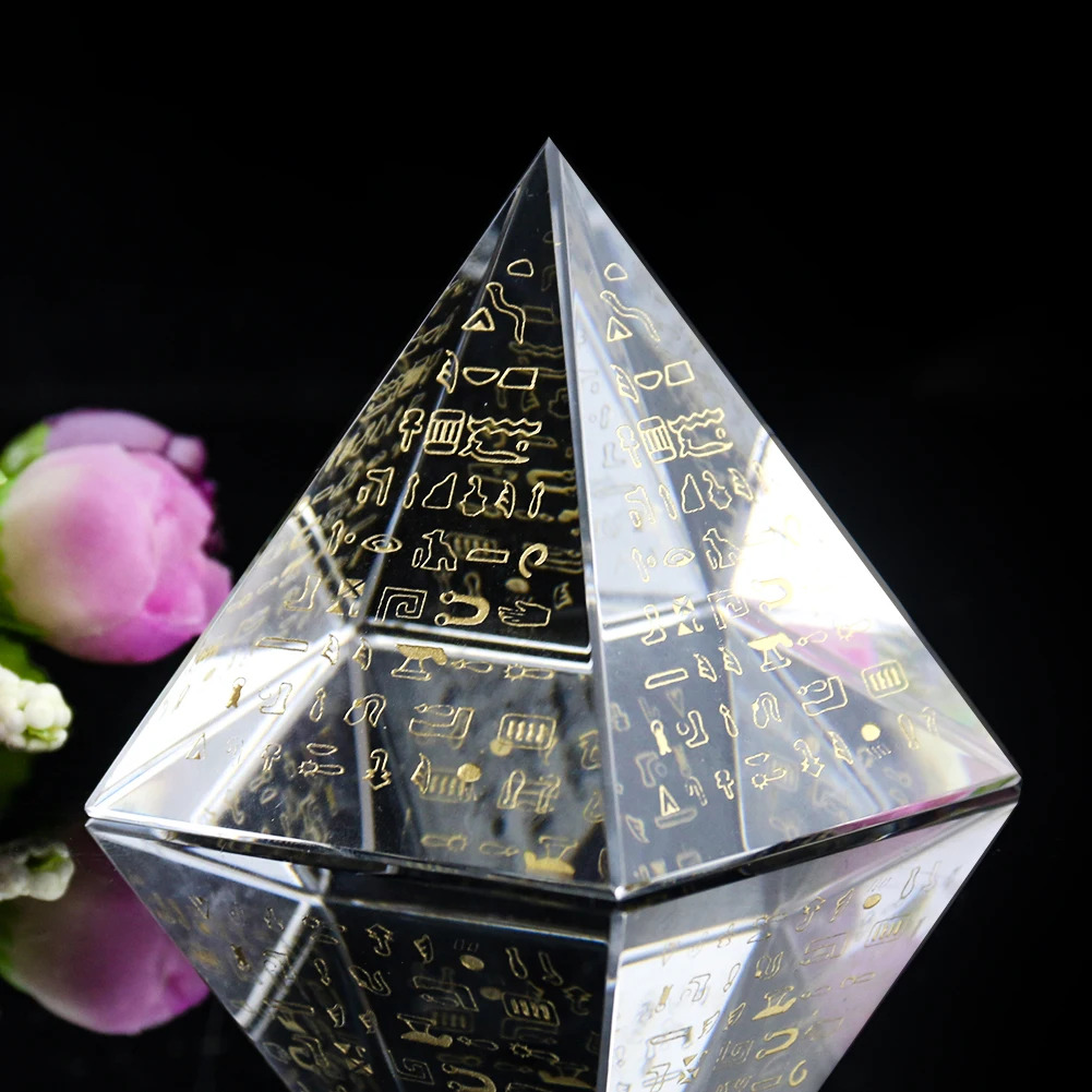 Egyptian Hieroglyph Crystal Py - Paper Weight Crystal recensione e prezzo