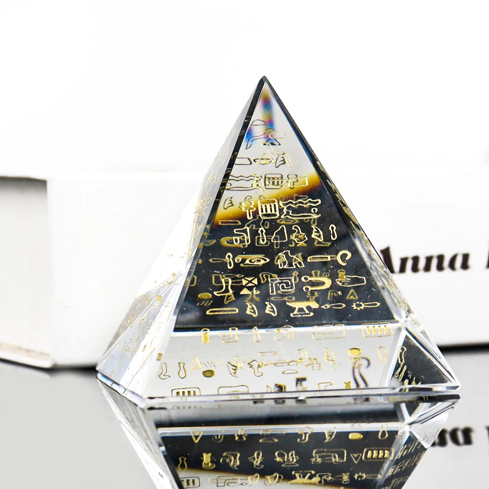 Egyptian Hieroglyph Crystal Py - Paper Weight Crystal recensione e prezzo