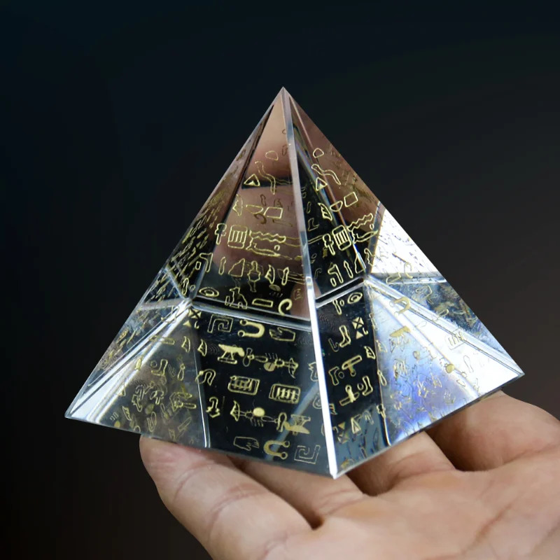 Egyptian Hieroglyph Crystal Py - Paper Weight Crystal recensione e prezzo