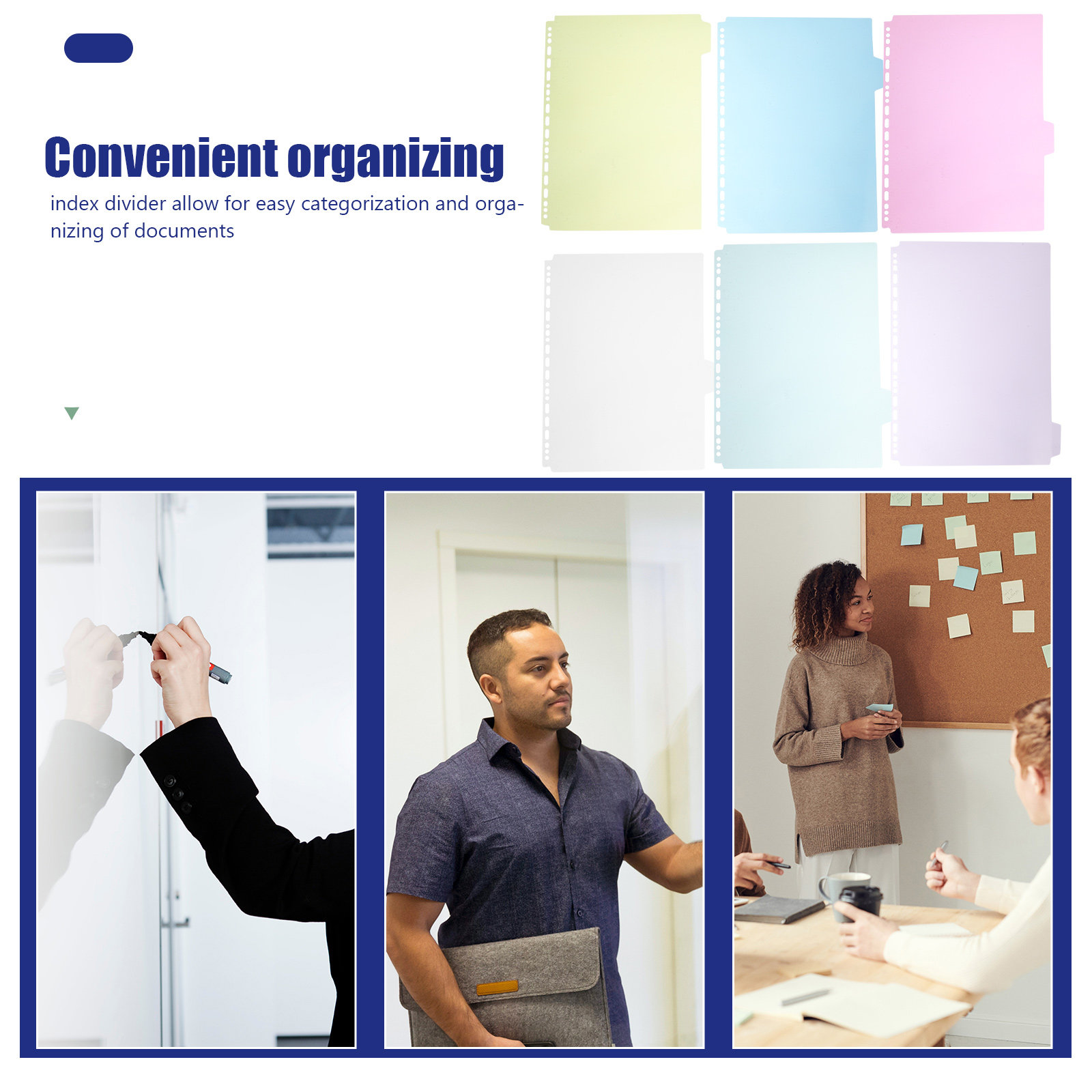 6Pcs Tabbed Binder Dividers A4 - Tab Divider A4 recensione e prezzo