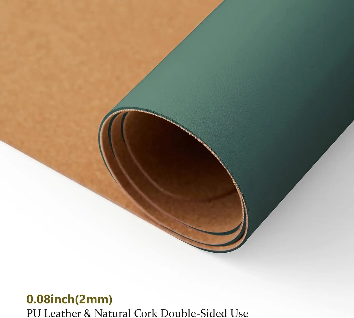 Cork Desk Mat Dual-Sided Desk  - Leather Desk Pad recensione e prezzo