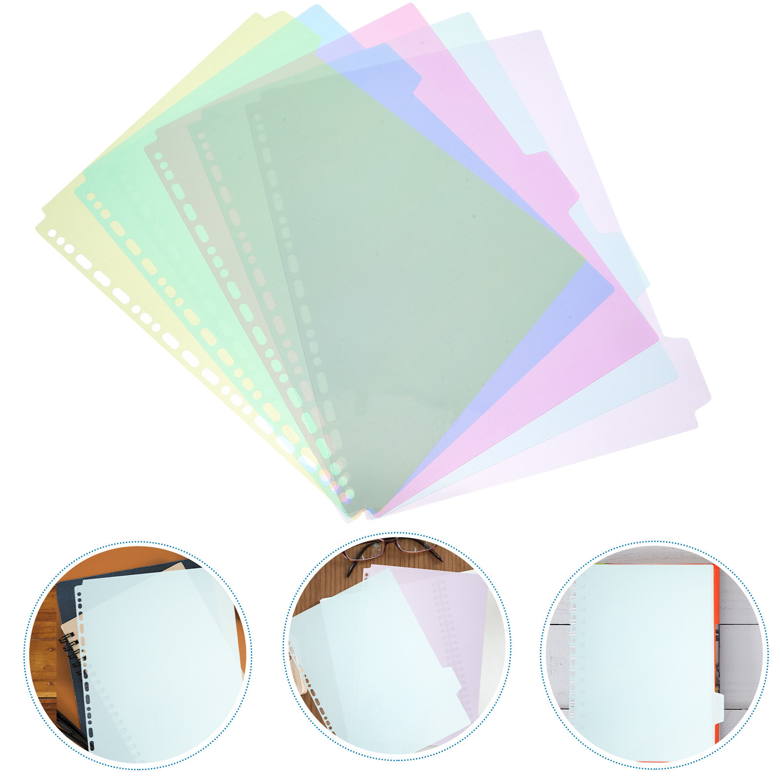 6Pcs Tabbed Binder Divider She - Tab Divider A4 recensione e prezzo