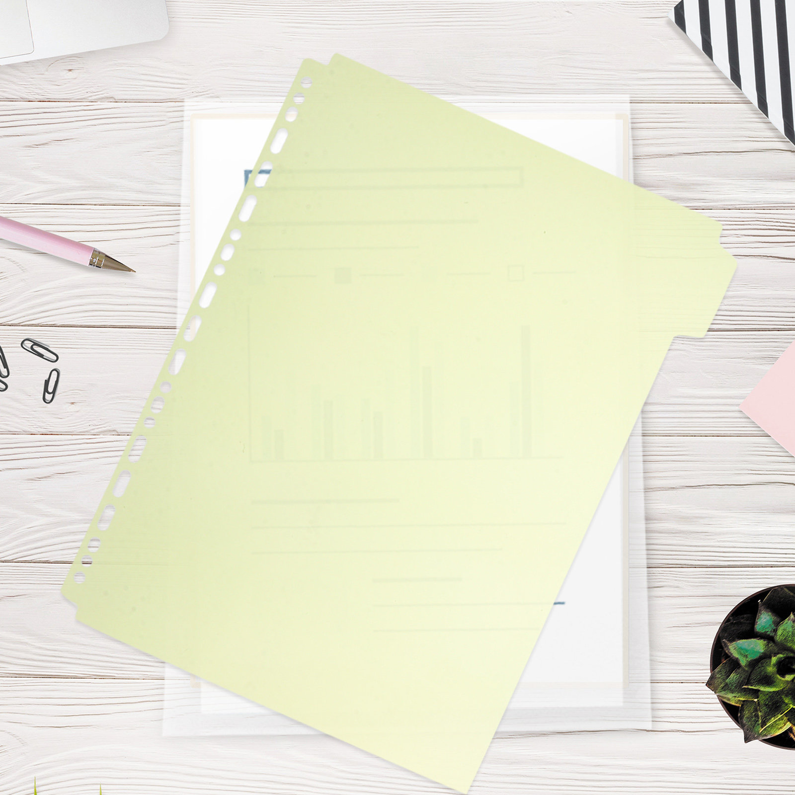 6Pcs Tabbed Binder Divider She - Tab Divider A4 recensione e prezzo