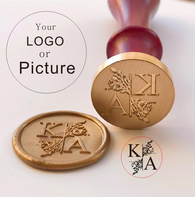 Custom Seal Wax Seal Stamp Cus - Rubber Date Stamp recensione e prezzo