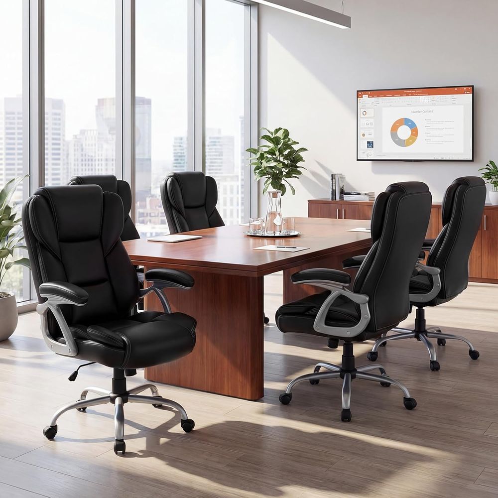 High Back Leather Ergonomic Sw - Leather Desk Pad recensione e prezzo