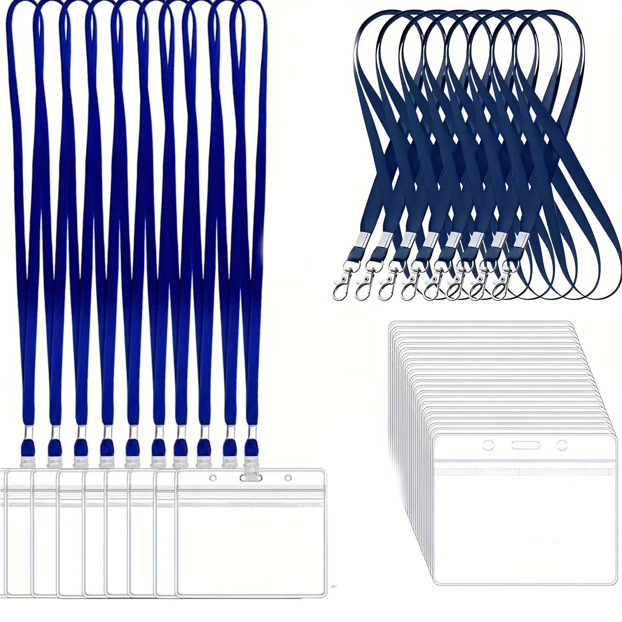 10 sets Transparent PVC ID Car - Index Card Holder recensione e prezzo