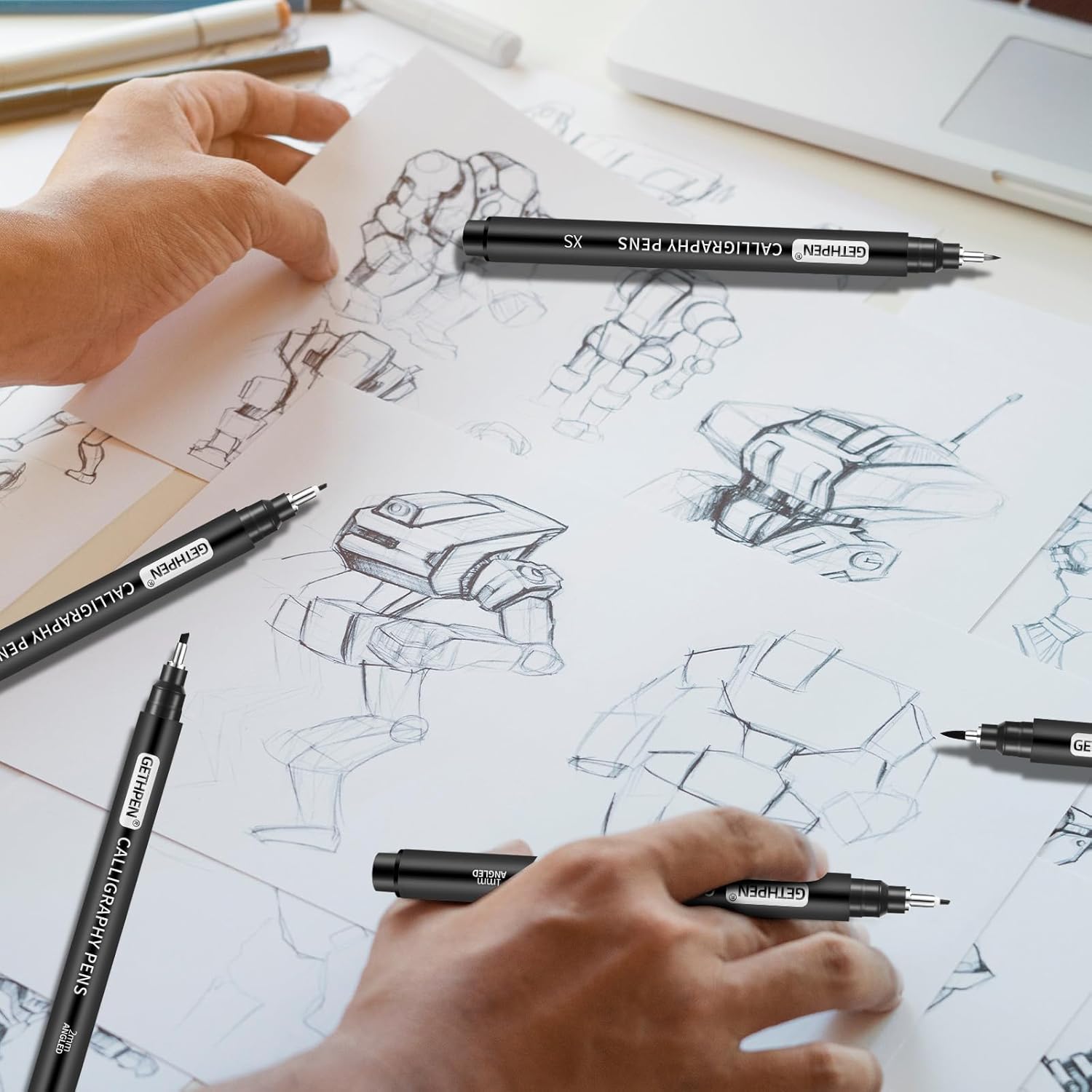 10 Size Calligraphy Pens Set f - Archive Box Set recensione e prezzo