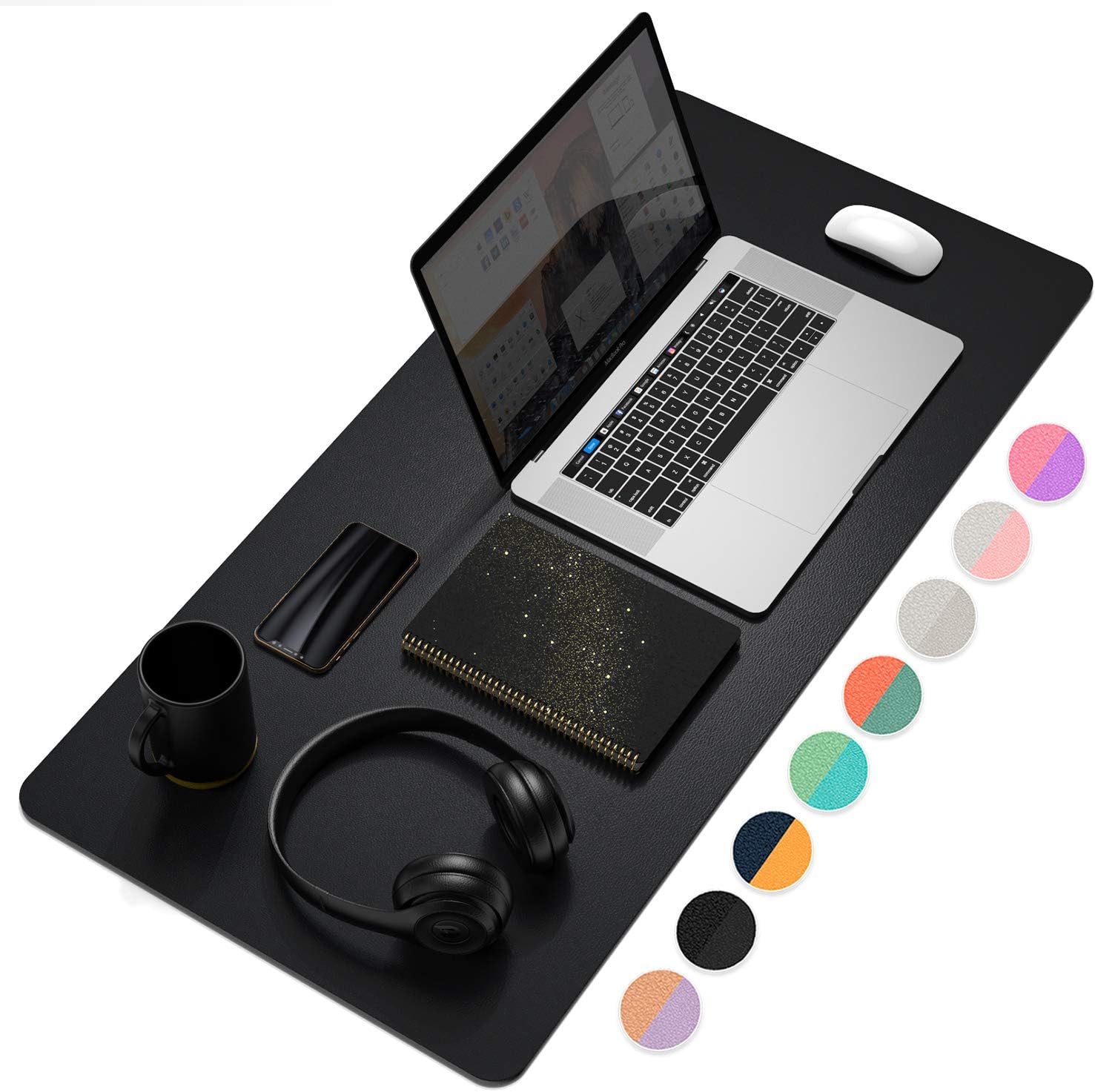 Dual-Sided Desk Pad Protector, - Leather Desk Pad recensione e prezzo